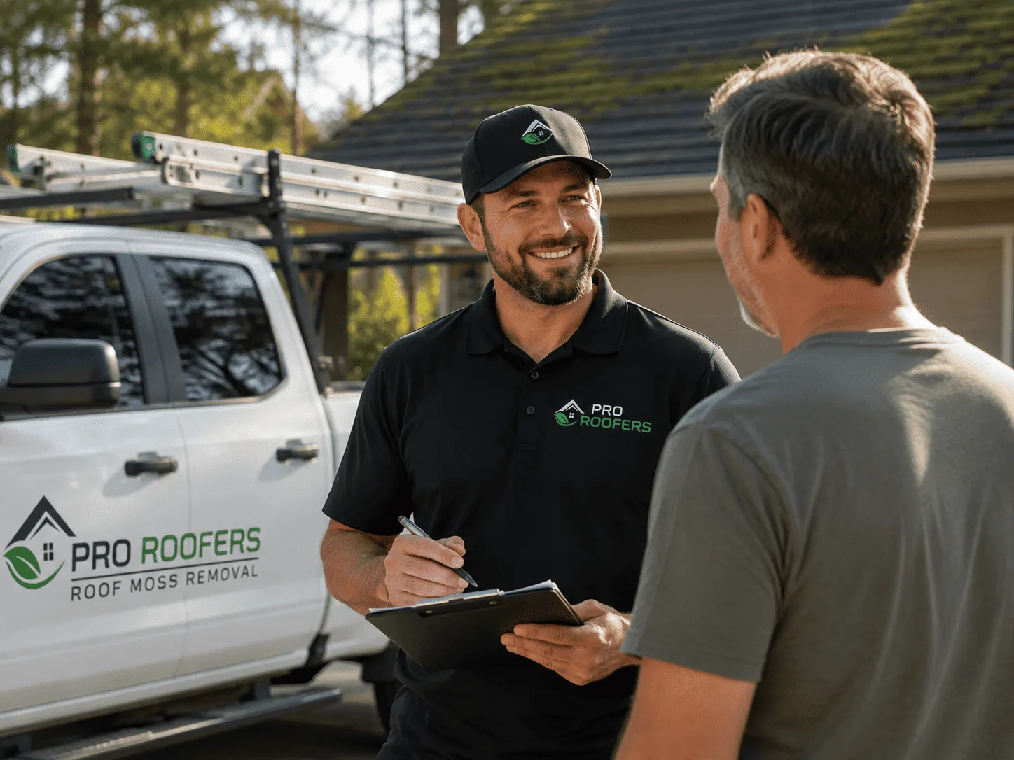 Roof Moss Removal Lafferty, OH FAQs